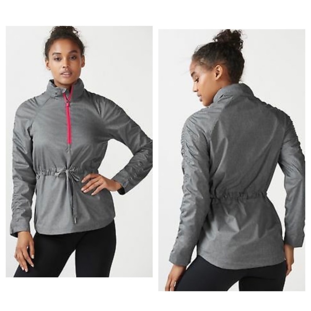 Fabletics Danielle Hooded Water Resistant Jacket